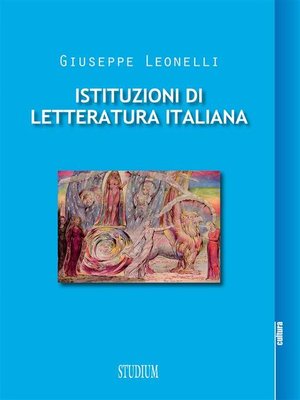 cover image of Istituzioni di letteratura italiana